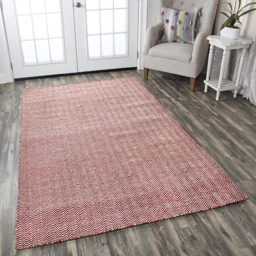 8' x 10' Hand-Woven Rectangle Rug. Picture 2
