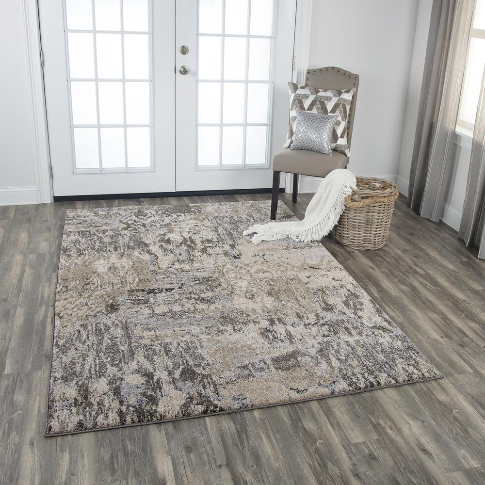 5' x 8' Machine-Made Rectangle Rug. Picture 12