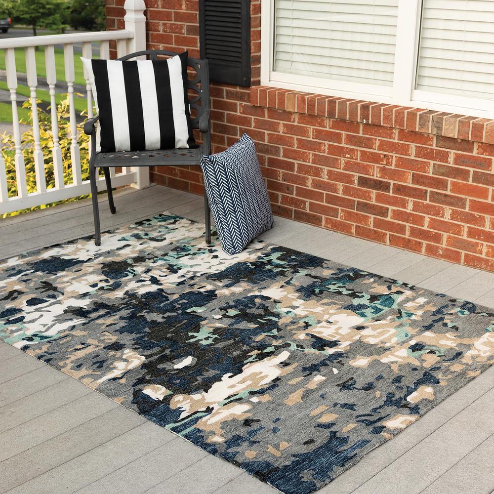 8' x 10' Hand-Tufted Rectangle Rug. Picture 23