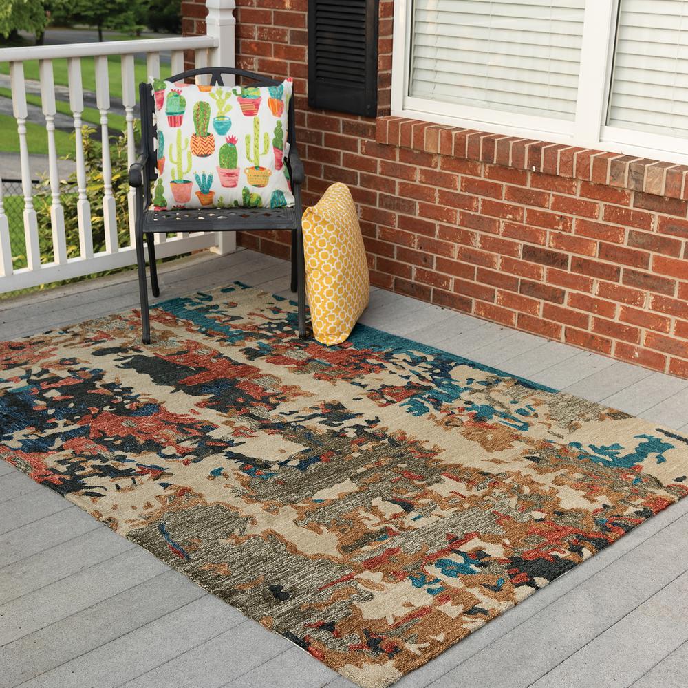 8' x 10' Hand-Tufted Rectangle Rug. Picture 23