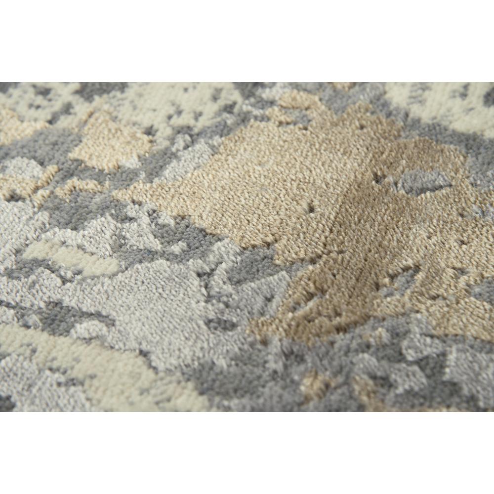 Hybrid Cut Pile Wool/ Tencel Rug, 8' x 10'. Picture 4