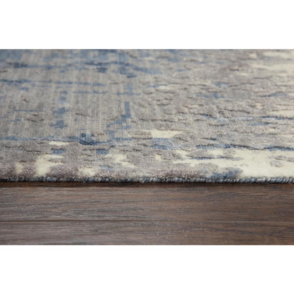 Hybrid Cut Pile Wool/ Tencel Rug, 8' x 10'. Picture 6