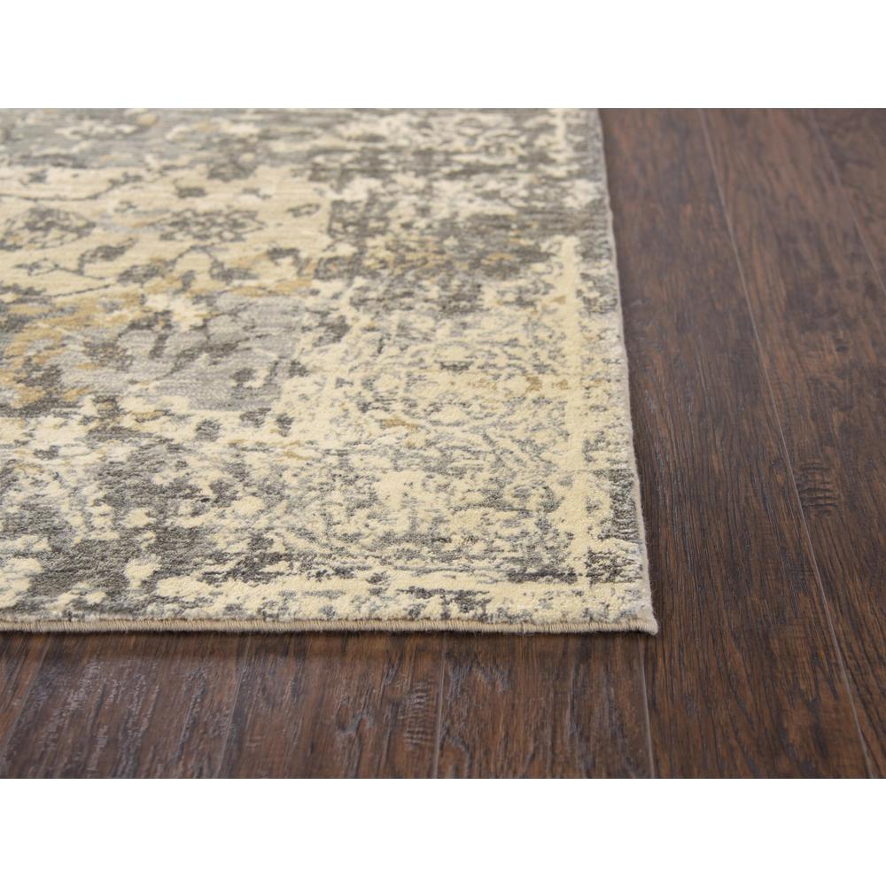 Hybrid Cut Pile Wool Rug, 5' x 8'. Picture 3