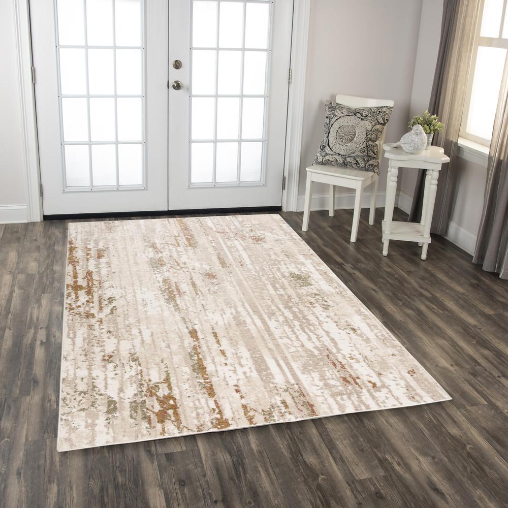 Power Loomed Cut Pile Wool Rug, 9' x 12'. Picture 2