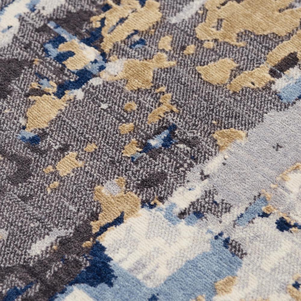 Hybrid Cut Pile NZ Wool/ Tencel Blend Rug, 8' x 10'. Picture 4