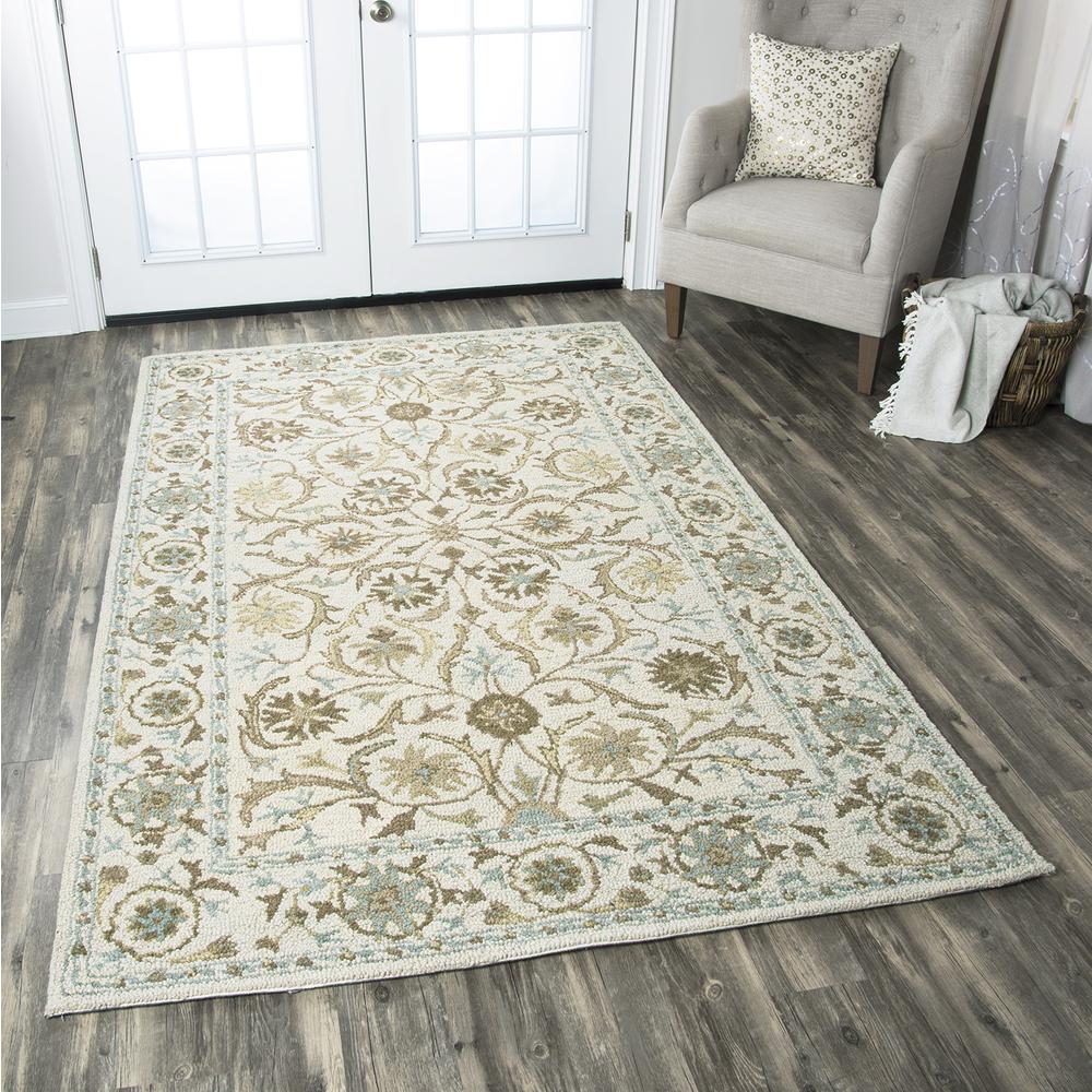 8' x 10' Hand-Tufted Rectangle Rug. Picture 10