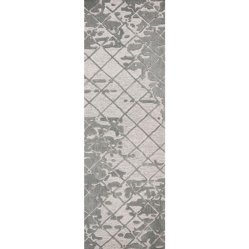 2' x 8' Hand-Tufted Rectangle Runner. Picture 16
