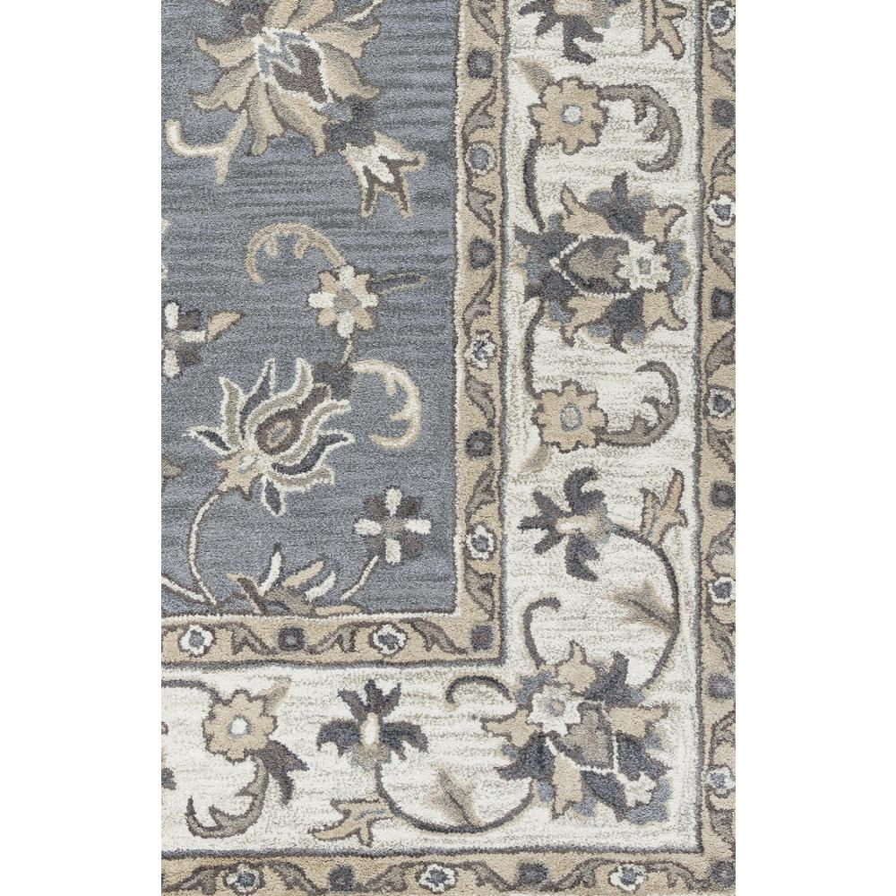 Hand Tufted Cut Pile Wool Rug, 2'6" x 8'. Picture 4
