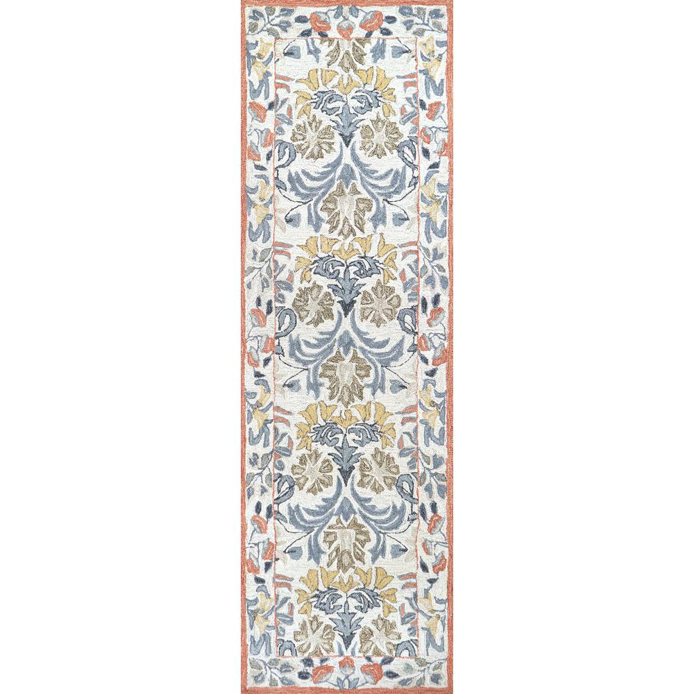 Lavine Neutral 2'6" x 8' Hand-Tufted Rug- LV1012. Picture 7