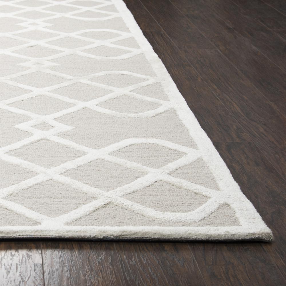 3' x 5' Hand-Tufted Rectangle Rug. Picture 1