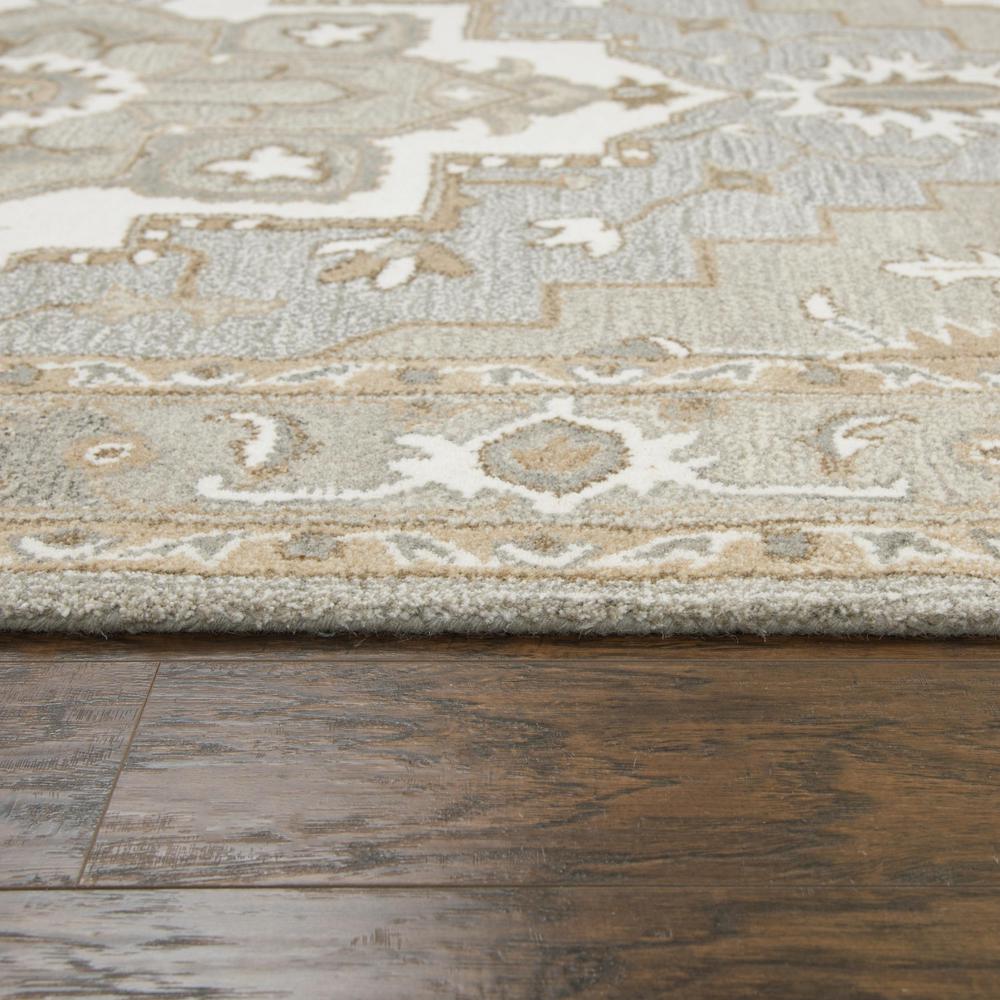 8' x 10' Hand-Tufted Rectangle Rug. Picture 4