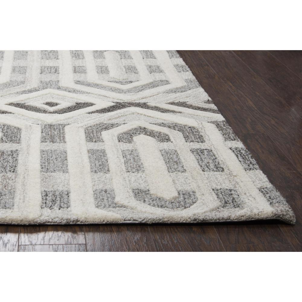 8' x 10' Hand-Tufted Rectangle Rug. Picture 2