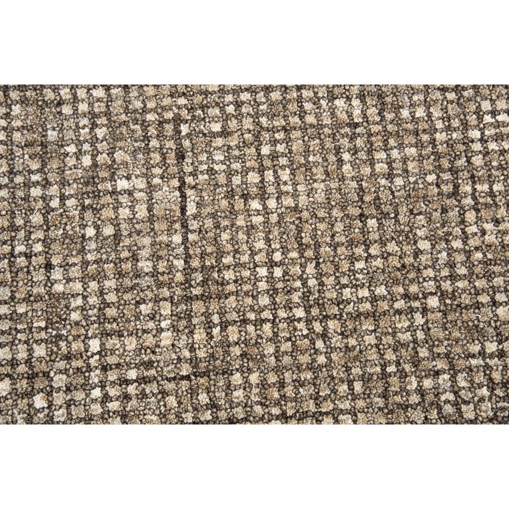 Hand Tufted Cut & Loop Pile Wool Rug, 8' x 11'. Picture 4