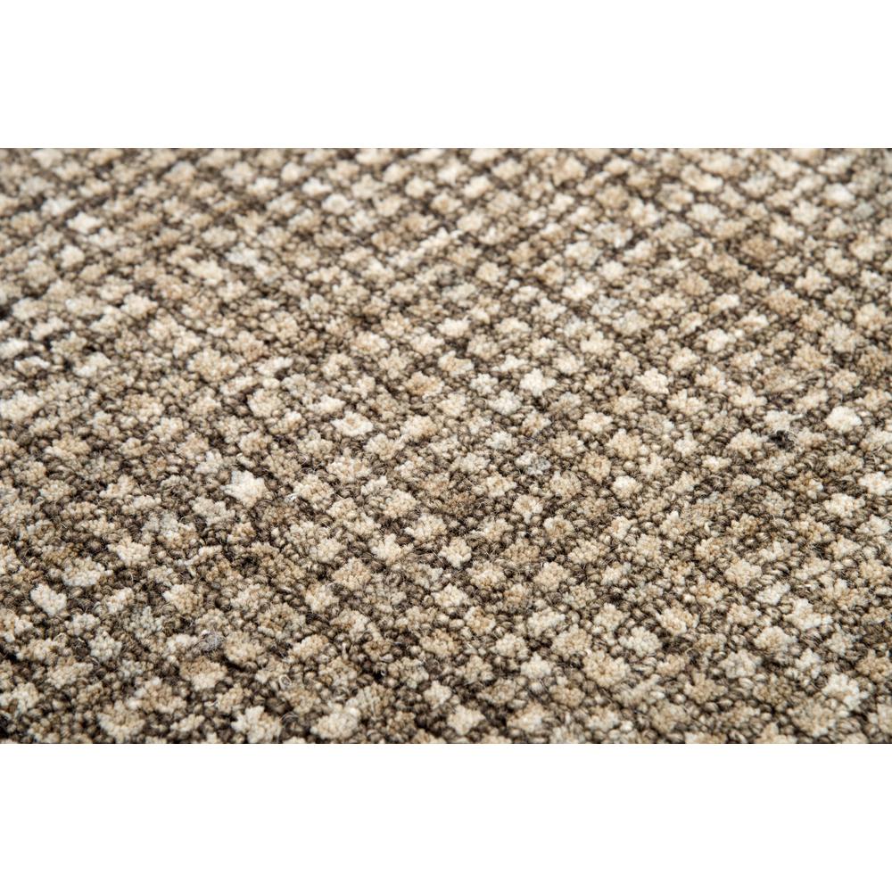 Hand Tufted Cut & Loop Pile Wool Rug, 8' x 11'. Picture 5