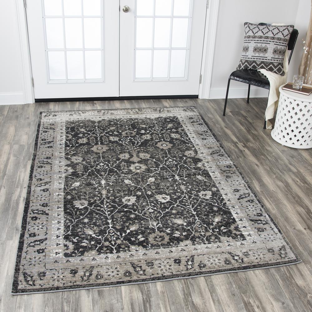 3' x 5' Machine-Made Rectangle Rug. Picture 6