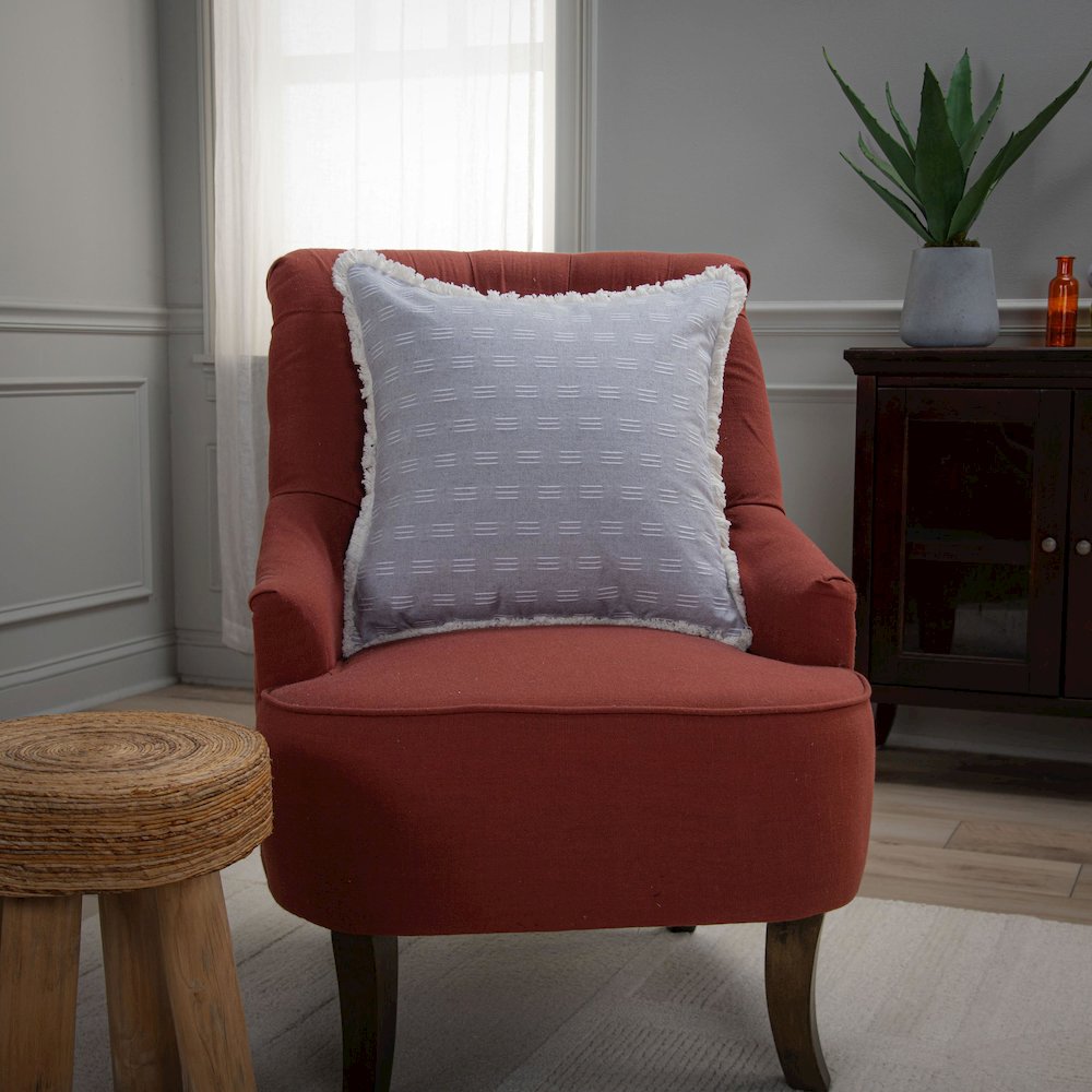 Traditional  20" x 20" Poly Filled Pillow. Picture 2