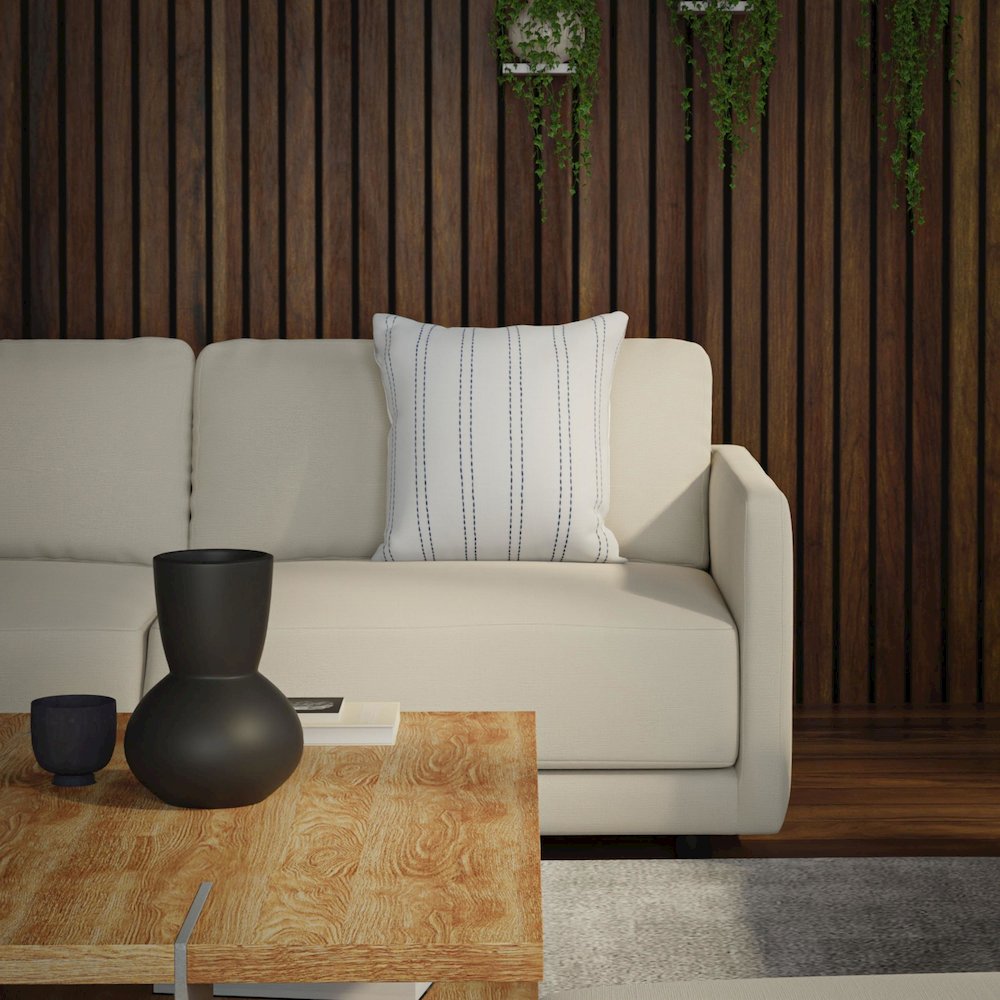 Transitional 20" x 20" Poly Filled Pillow. Picture 2