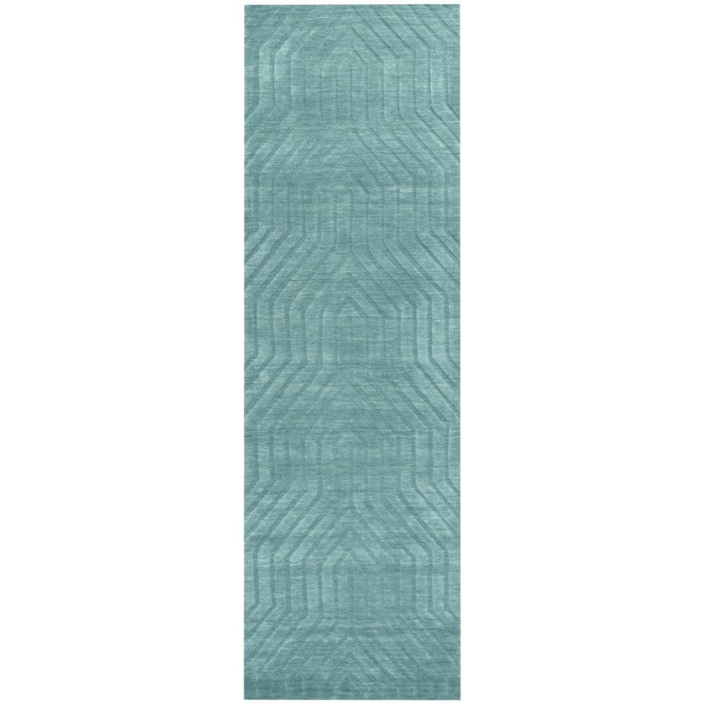 2' x 8' Hand-Tufted Rectangle Runner. Picture 14