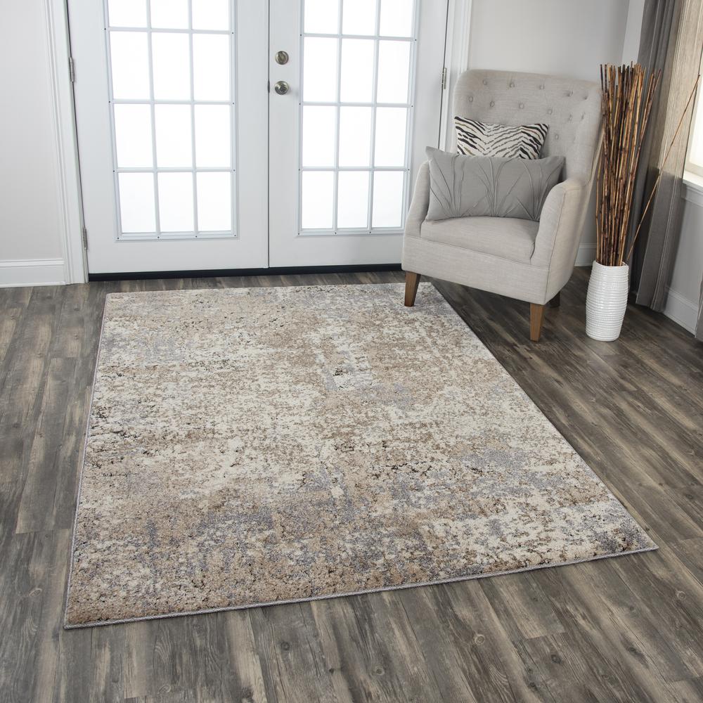 4' x 6' Machine-Made Rectangle Rug. Picture 6