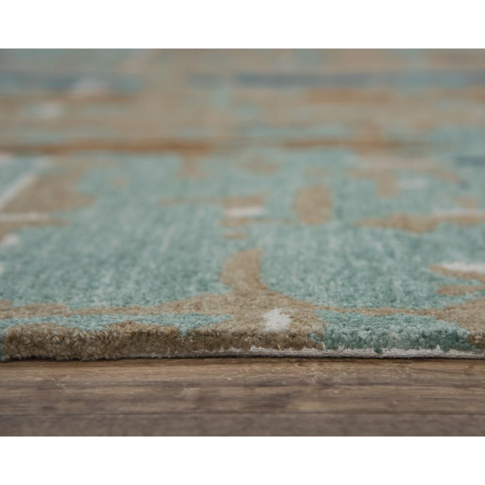 Vivid Gray 5'X7'6" Hand-Tufted Rug- VVD102. Picture 12