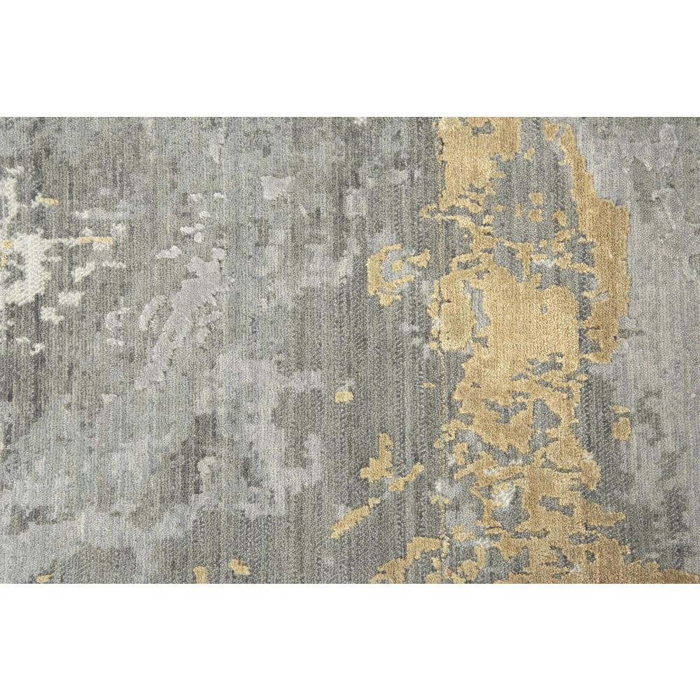 Hybrid Cut Pile Wool/ Tencel Rug, 9' x 12'. Picture 5