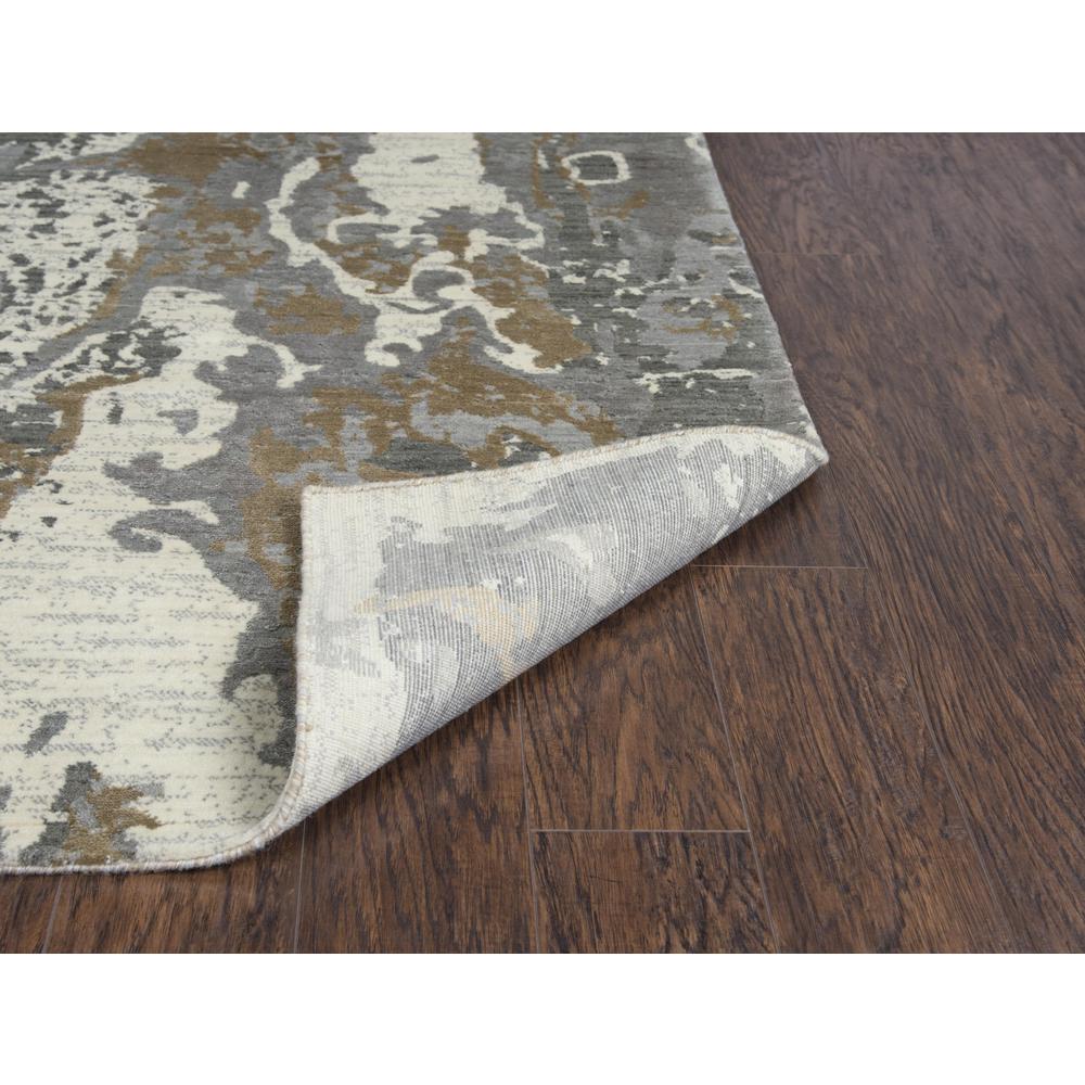 Hybrid Cut Pile Wool/ Tencel Rug, 9' x 12'. Picture 7