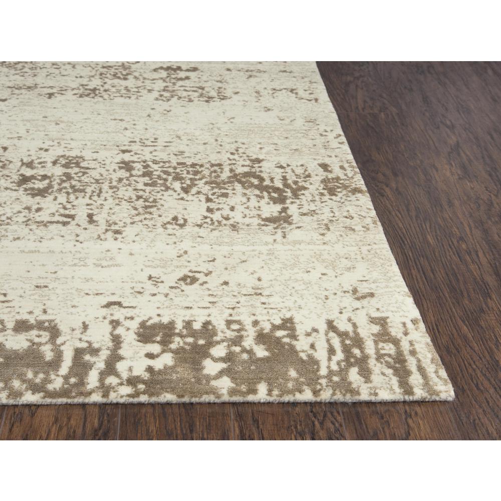 Hybrid Cut Pile Wool/ Tencel Rug, 9' x 12'. Picture 3