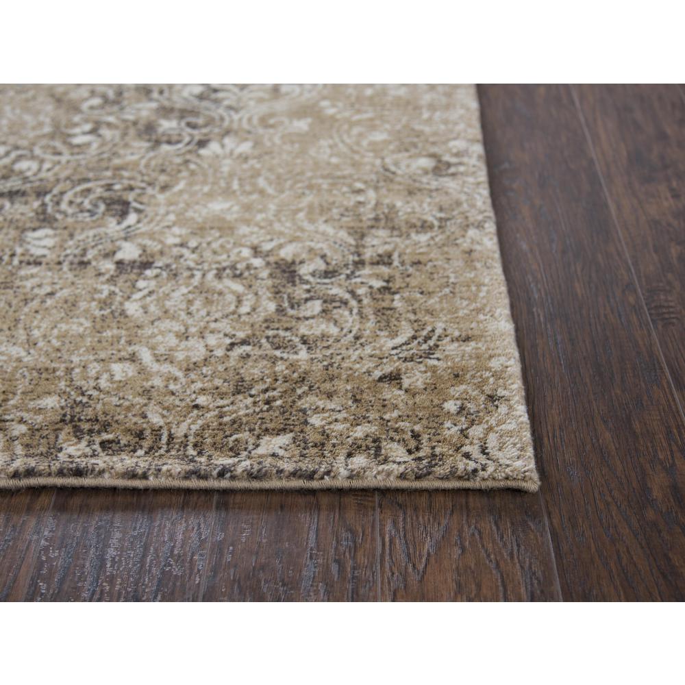 Hybrid Cut Pile Wool Rug, 8' x 10'. Picture 3