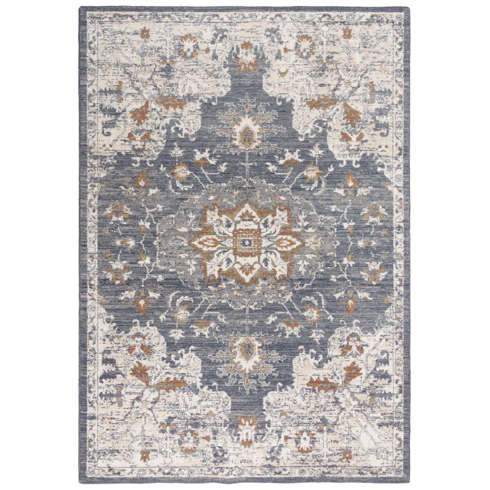 Power Loomed Cut Pile Wool Rug, 10' x 13'. Picture 1