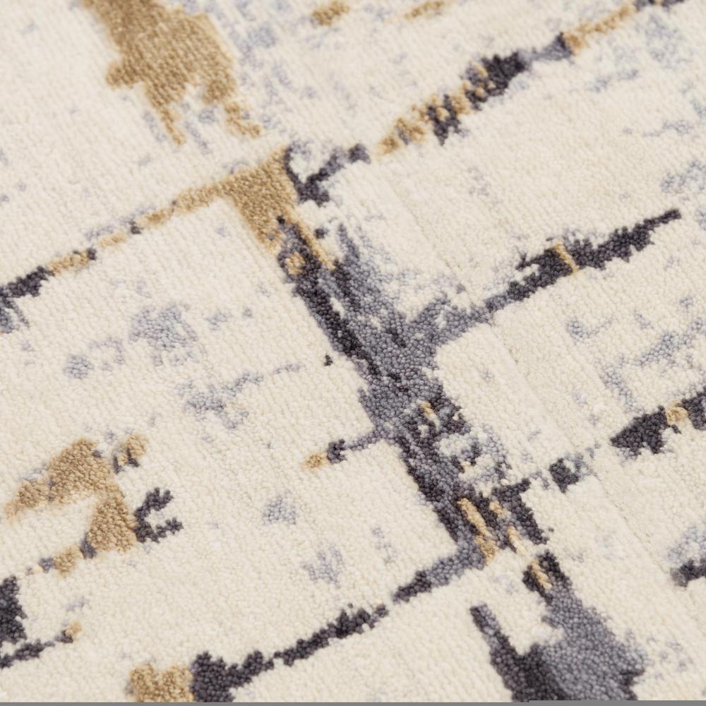 Hybrid Cut Pile NZ Wool/ Tencel Blend Rug, 9' x 12'. Picture 4