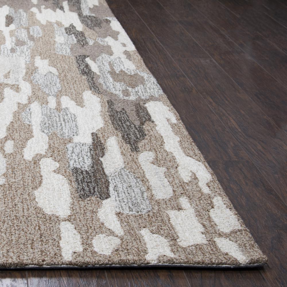 3' x 5' Hand-Tufted Rectangle Rug. Picture 1