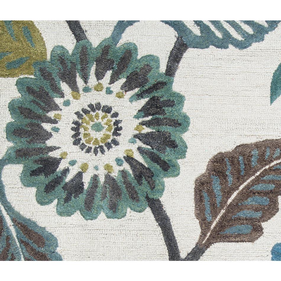 5' x 8' Hand-Tufted Rectangle Rug. Picture 2