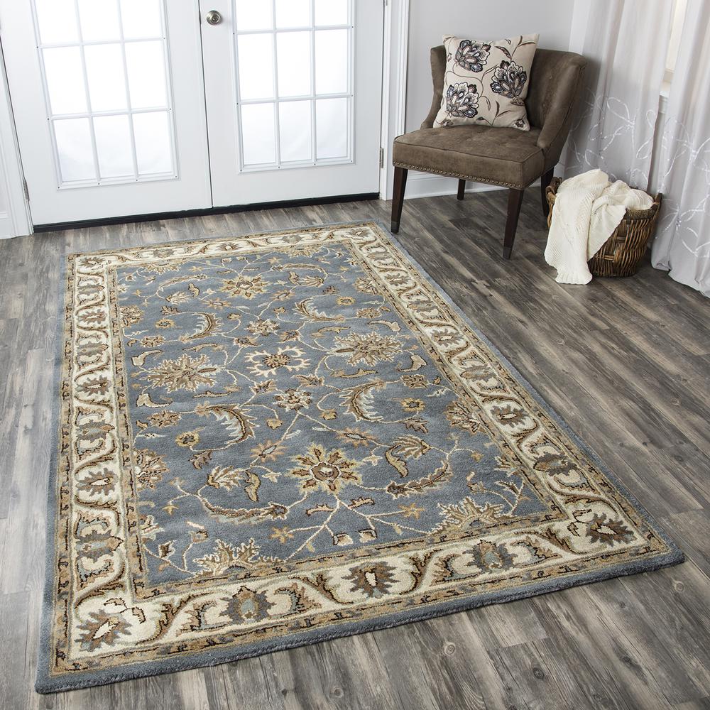 3' x 5' Hand-Tufted Rectangle Rug. Picture 12