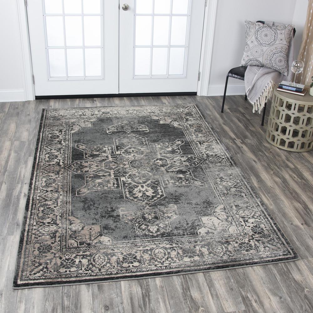 10' x 13' Machine-Made Rectangle Rug. Picture 2