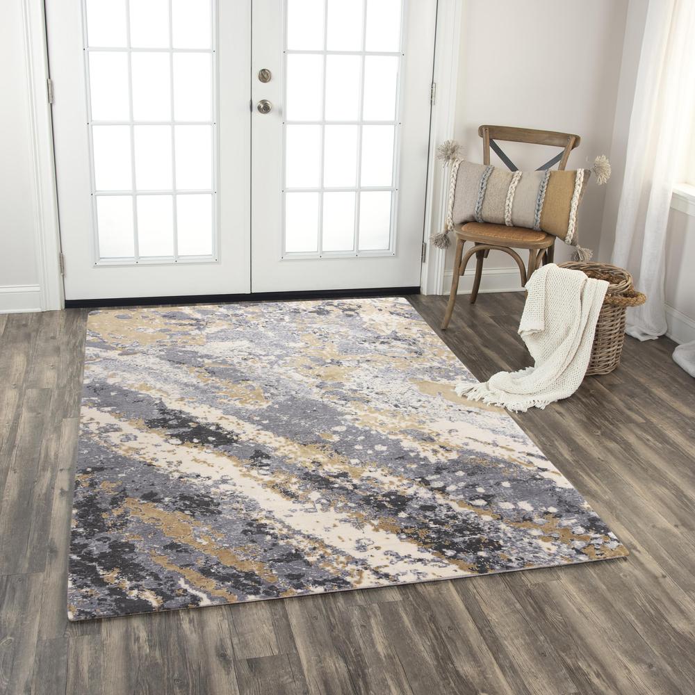 Hybrid Cut Pile NZ Wool/ Tencel Blend Rug, 10' x 13'. Picture 2