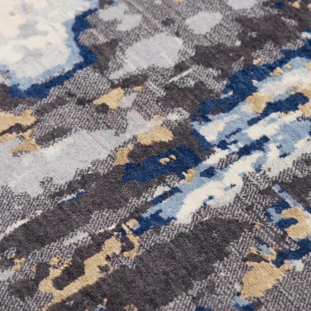 Hybrid Cut Pile NZ Wool/ Tencel Blend Rug, 10' x 13'. Picture 5