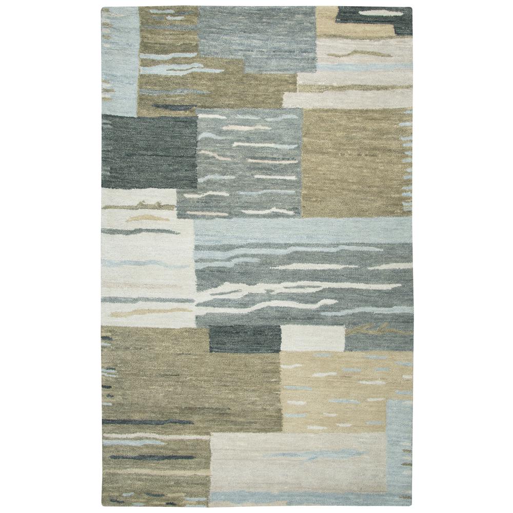 7' x 10' Hand-Tufted Rectangle Rug. Picture 3