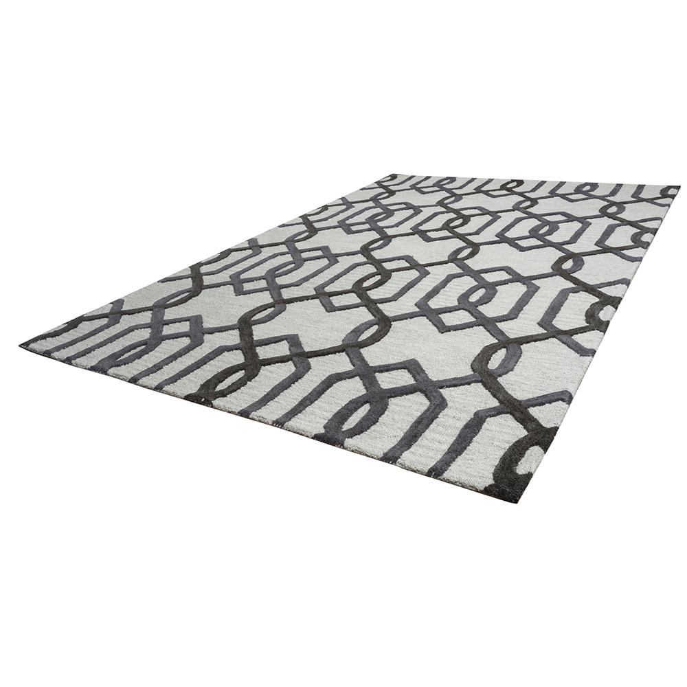 5' x 8' Hand-Tufted Rectangle Rug. Picture 9