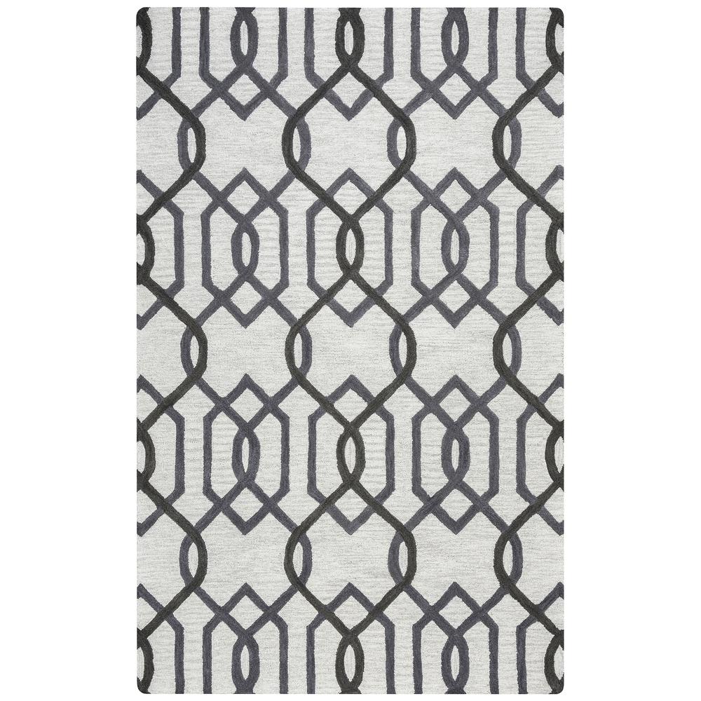 5' x 8' Hand-Tufted Rectangle Rug. Picture 12