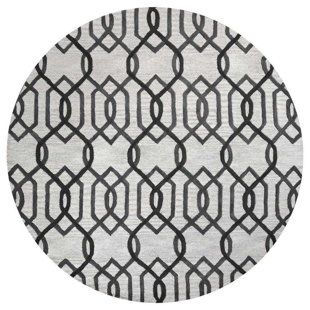5' x 8' Hand-Tufted Rectangle Rug. Picture 7