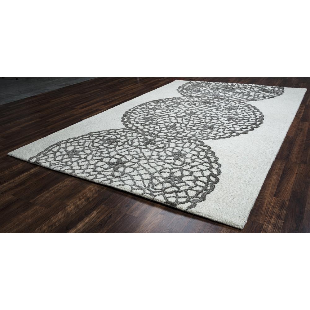 5' x 8' Hand-Tufted Rectangle Rug. Picture 9