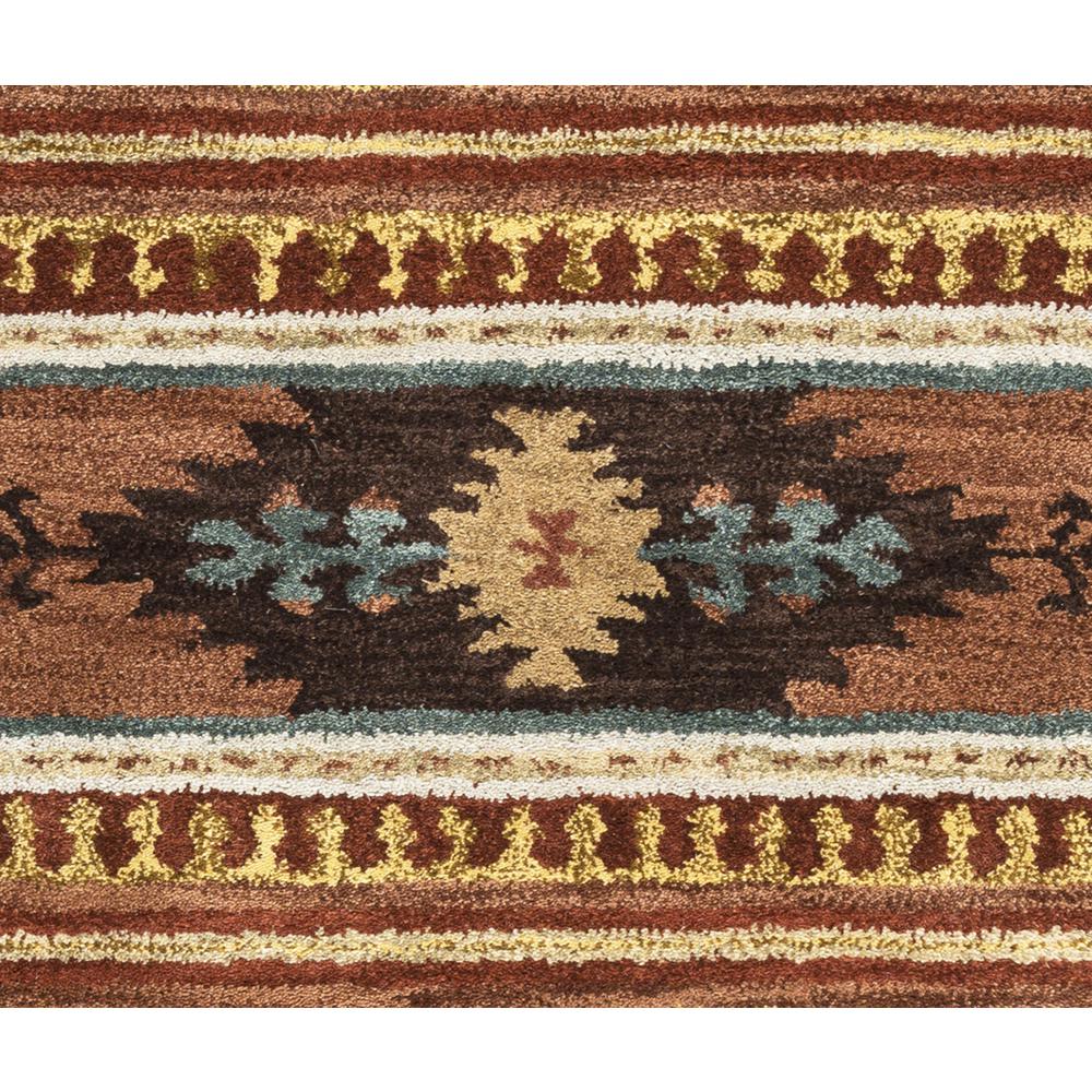 Hand Tufted Cut Pile Wool Rug, 6'6" x 9'6". Picture 4