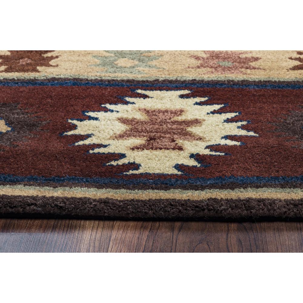 Hand Tufted Cut Pile Wool Rug, 8' x 10'. Picture 5