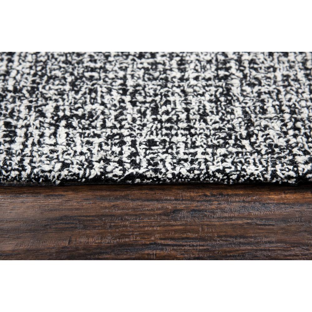 Hand Tufted Loop Pile Wool Rug, 9' x 12'. Picture 6