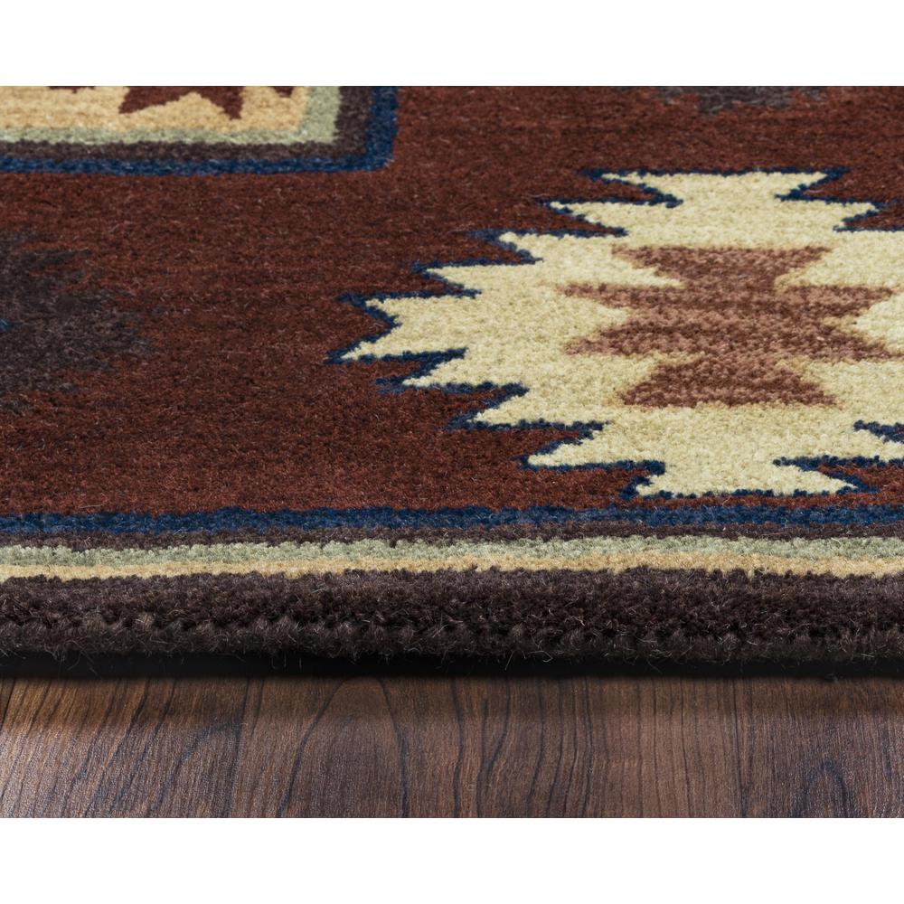 Hand Tufted Cut Pile Wool Rug, 8' x 8'. Picture 5