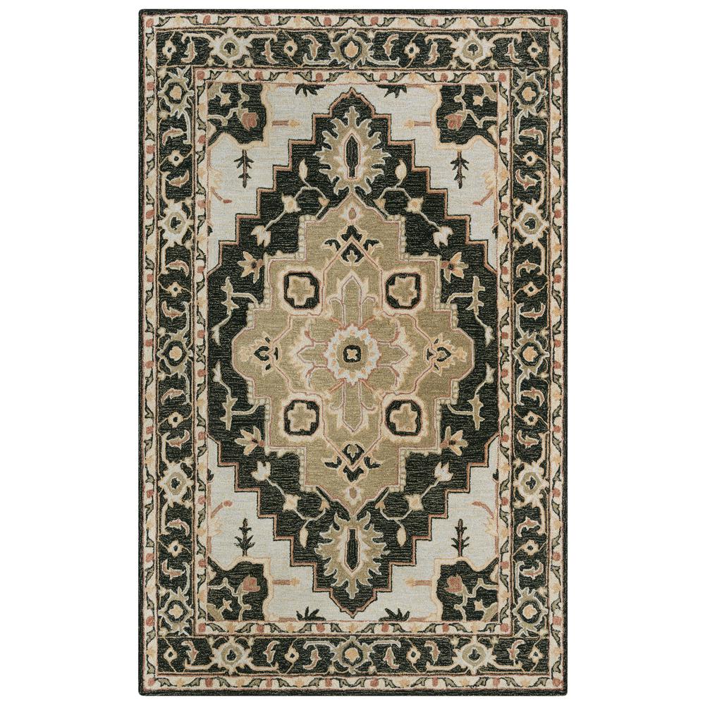 5' x 8' Hand-Tufted Rectangle Rug. Picture 4