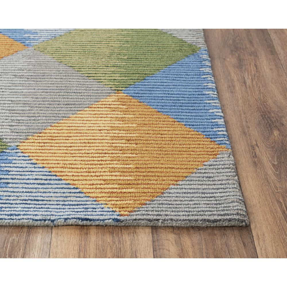 5' x 8' Hand-Tufted Rectangle Rug. Picture 1