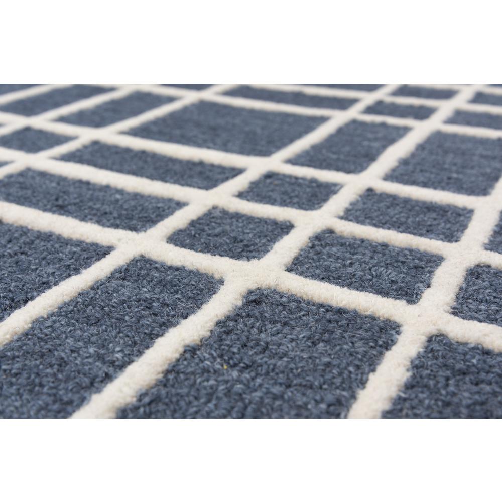 Hand Tufted Loop Pile Wool Internet Rug , 5' x 7'6". Picture 2
