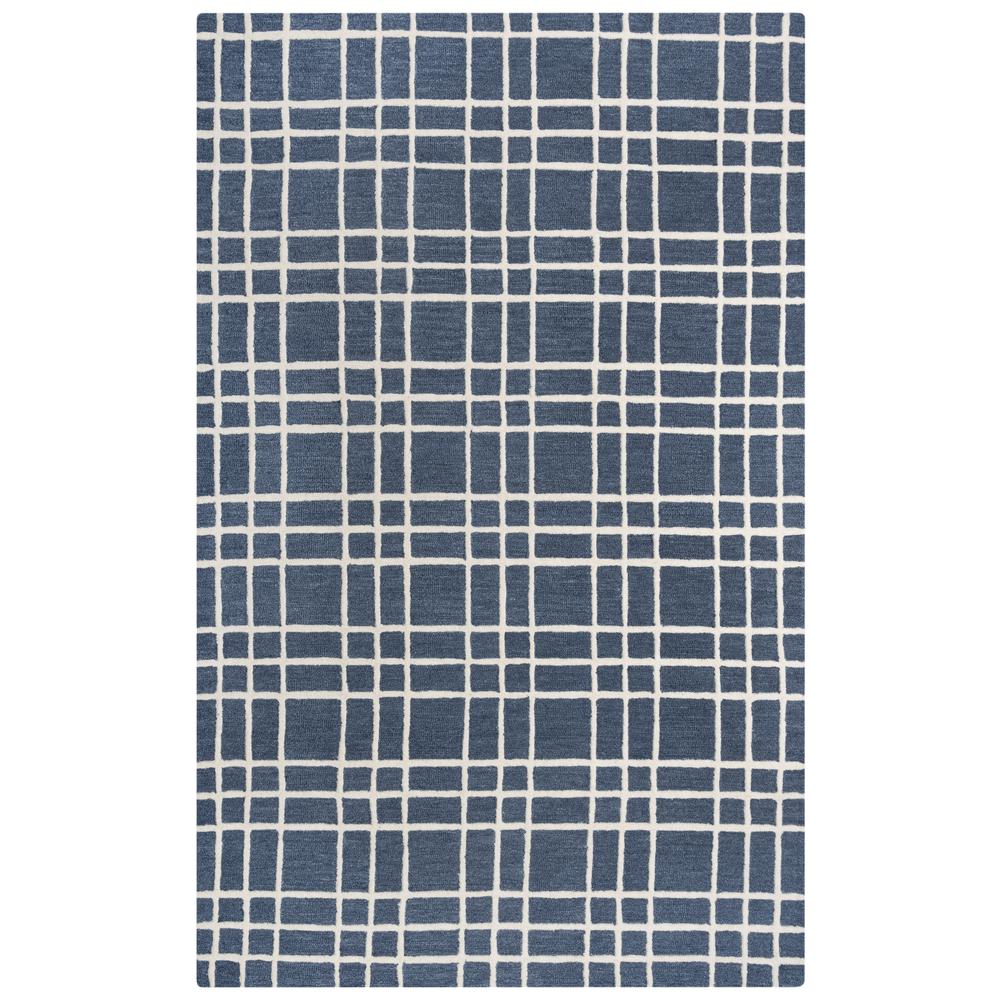 Hand Tufted Loop Pile Wool Internet Rug , 5' x 7'6". Picture 4