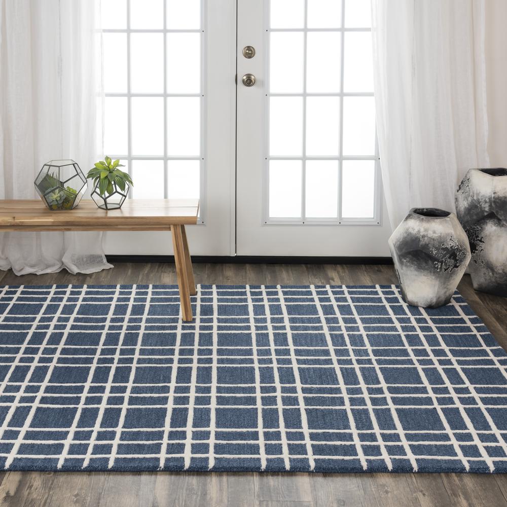 Hand Tufted Loop Pile Wool Internet Rug , 5' x 7'6". Picture 6